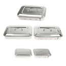 Stainless Instruments Sterilization Box Easy Disinfection & Cleaning 6''