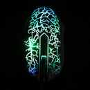 USB Mouse 3 Buttons Optical Gaming Game Mice Mouse 7 Colors LED for PC L