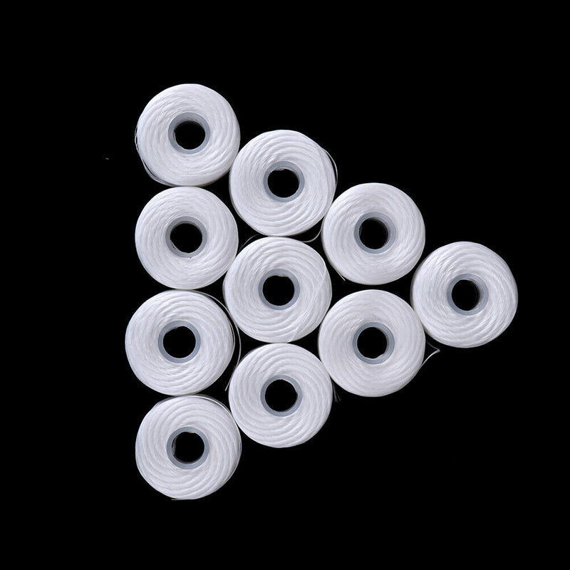 50m 10rolls white dental flosser oral hygiene floss teeth cleaning clean wa3Cd