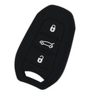 Silicone Keyless Entry Car Remote Fob Key Fob Bag Holder Case Smart 3 Buttons