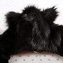 Fur Hat Fluffy Plush Cap Ear Hood Shawl Glove Unisex