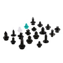 299pcs Universal Automotive Plastic Push Pin Rivet Trim Clip Assortment Kit