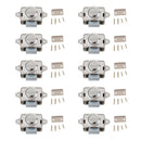 10pcs Push Button Drawer Cupboard Catch Lock Latch for Trailer RV Boat New