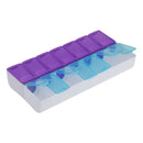 14 Slot Embroidery Diamonds Storage Box Clear Plastic Jewelry Organizer Case
