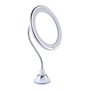 360 Rotation Mirror LED Suction Cup Shower Shave Make Up Fog Free Mirror