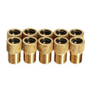10x Converter Presta to Schrader Bicycle Bike Valve Adaptor Tube Pump Tool