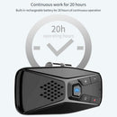 Wireless Speakerphone Bluetooth Hans-free Car Sun Visor Clip Speaker MP3 Player