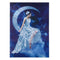 5D DIY Round Drill Diamond Painting Moon Goddess Cross Stitch Embroidery(C