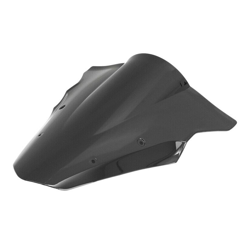 Black Motorcycle Windshield Windscreen for 12-16 Kawasaki Ninja 650 Er6F Ex J9C4