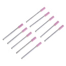 10x Chain Saw Sharpening Stone 3mm Shank 4mm Head Grinding Stone Round Tip A Pb