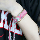 Ethnic Hippy Unisex Colorful Wrap Woven Rope String Handmade Bracelet Gift