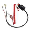 Kill Practical Tether Boat Button Cut Off Safety Emergency Stop Switch Outboard