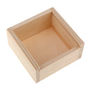 Natural Unpainted Wooden Storage Box, Jewelry Organizer, Wood Tea Chest Box,