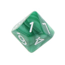 20pcs 10 Sided Dice D10 Polyhedral Dice Acrylic for Dungeons and Dragons DND MTG