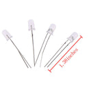 100 Pcs 0.2 inches Multicolor LED Light Bulb Emitting DiodeME