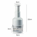 Kitchen Vegetable Garlic Onion Pressing Chopper Cutter Food Peeler Dicer