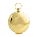 Brass Pocket Watch Style Navigation Compass Ring Keychain Outdoor Camping/Hiking