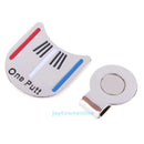 Creative Alloy Golf Alignment Aiming Tool Golf Ball Marker Magnetic Hat Clip