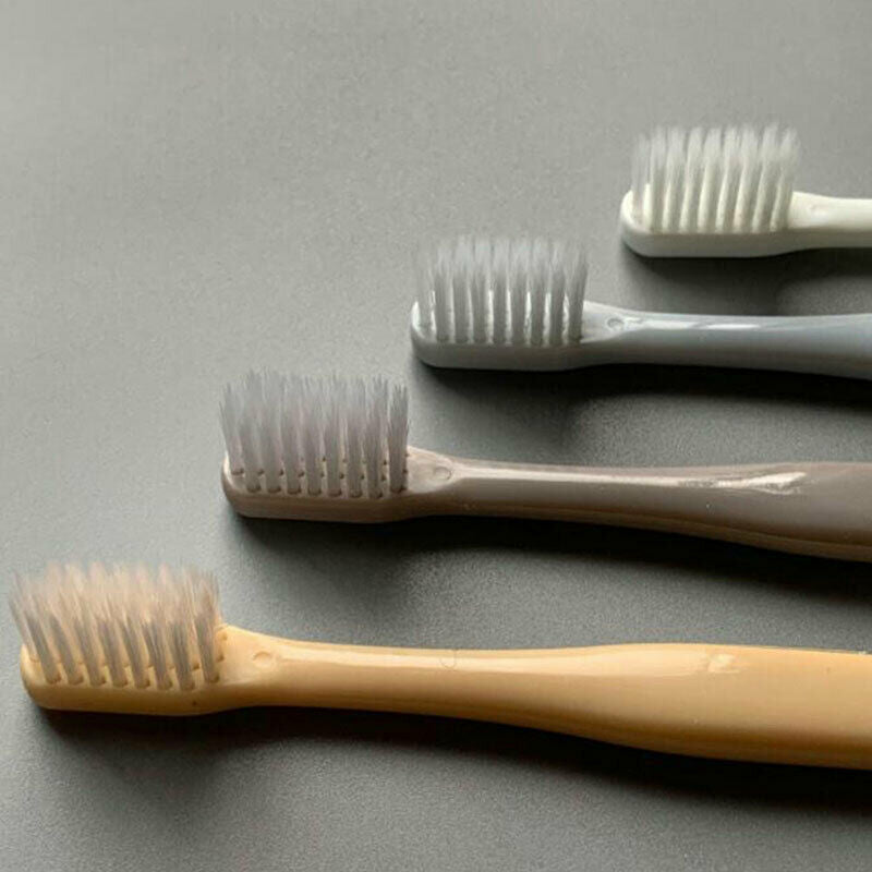 4PCS Soft Bristle Small Head Toothbrush Travel Brush Tooth Care Oral HygienS Ew
