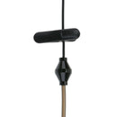 Black 3.5mm Air Tube Headset Anti-radiation Stereo Earphone Covert Acoustic
