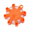 Mini 8LED Warning Light Emergency Work Lights Magnetic Flashlight (Red)