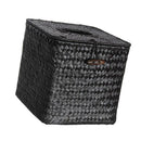 Tissue Box Home Bathroom Toilet Paper Napkin Holder Storage Organizer Black