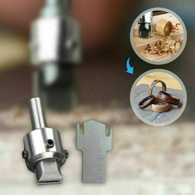 5 X Ring Drill Bit Multifunction Wooden Thick Rings Maker High Speed Steel Wood
