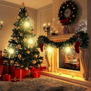 200LEDs Curtain LED String Decorative Christmas Fireworks Waterproof Lights A