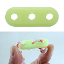 10pcs Green Outdoor Luminous Rope Buckle Tent Wrench Buckle Safety Alert Buckle&