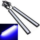 Blue Super Bright Car COB LED Light DRL Fog Driving Lamp Waterproof DC 12V 17 OZ