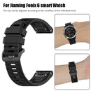 Replacement Silicone Strap for Garmin Fenix 6 6 Pro 5 5 Plus 22mm Watch Band