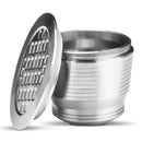3pcs Coffee Capsule Cup Refillable Baskets Pod + Spoon Brush for Nescafe A