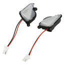 2X 6500K White Led Under Side Mirror Light Puddle Lamp For Skoda Octavia Mk