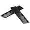 2PCS Universal Carbon Fiber Look Style Hood Vent Louver Cooling Panel Trim  3C