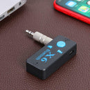 X6 3.5mm AUX Wireless Car Audio Receiver Bluetooth 4.2 Adapter Support TF Card