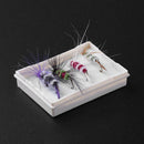 4pcs Feather Insect Shaped Metal Fishing Lure Fishing Bait Tackle