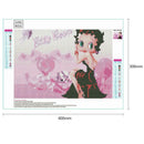 5D DIY Full Drill Diamond Painting Cartoon Girl Cross Stitch Embroidery Kit