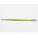 Reflective Personalized Safety Dog Collars for Dogs Puppy Adjustable Green-S