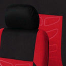 2/4/9pcs Tire Track Style Car Seat Cover Set Universal Auto Styling Accessories