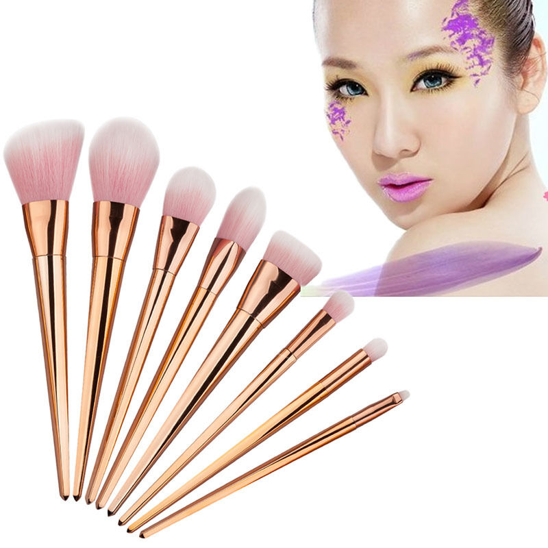 Pro 8pcs Makeup Brushes Set Powder Foundation Eyeshadow Eyeliner Brush Tool Kit