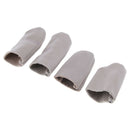 2 Pairs Leather Thumb & Finger Protectors Guards Hand Craft Needle Pin Tools