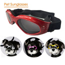 Pet Dog Sunglasses Foldable Puppy Cat Glasses UV Protection Goggles (Red) A