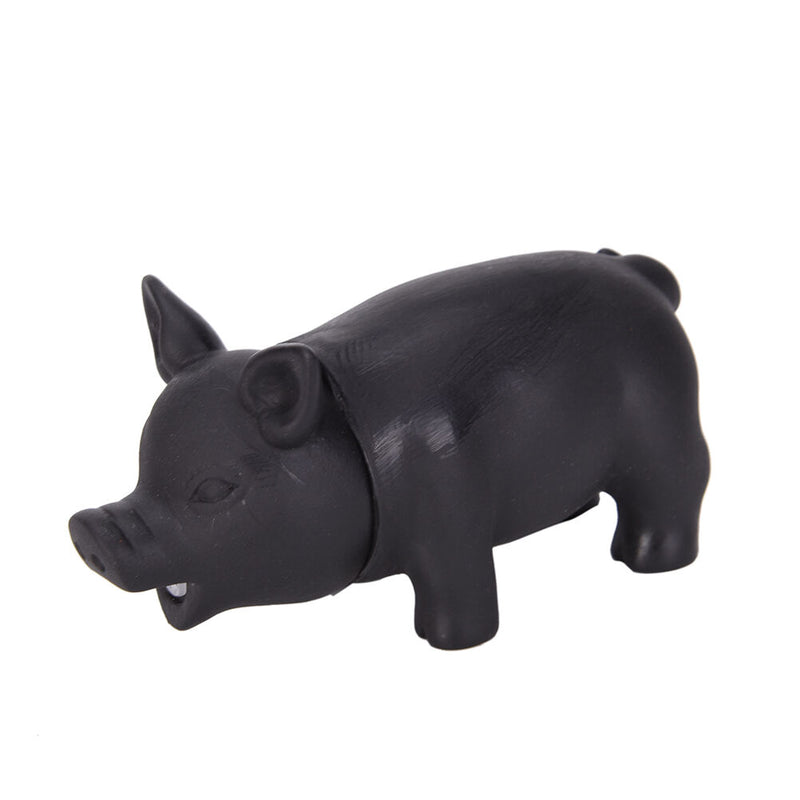 3 x Pet Dog Puppy Pig Shape Chew Fetch Play Toys Squeaker Squeaky With Sound MO