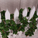 5Pcs 7.8Ft Artificial Crabapple Garland Plants Ivy Vine Foliage Home decor