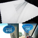 12pcs Universal Exterior Decoration Annual Inspection PVC Car Electrostatic Film