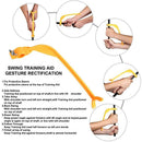 3 Pieces Golf Training Aids Swing Trainer Assist Set Include Golf Impact Ba