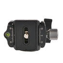 LC-28 Metal 360 Rotating Ball Head w/ 1/4 Quick Release Plate+Bubble Level A