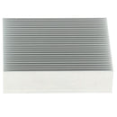 Aluminum  Sink 100mmx80mmx26.9mm Radiator Driver Cooler Heatsink White