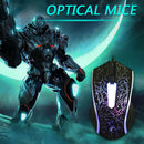 X5 3 Buttons Optical E-Sports Office Game Mice USB Wired Light Computer PC Mouse