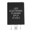 5-Pin EP27 FL27 LED Flasher Relay Fix for LED Turn Signal Lamps Hyper Flash